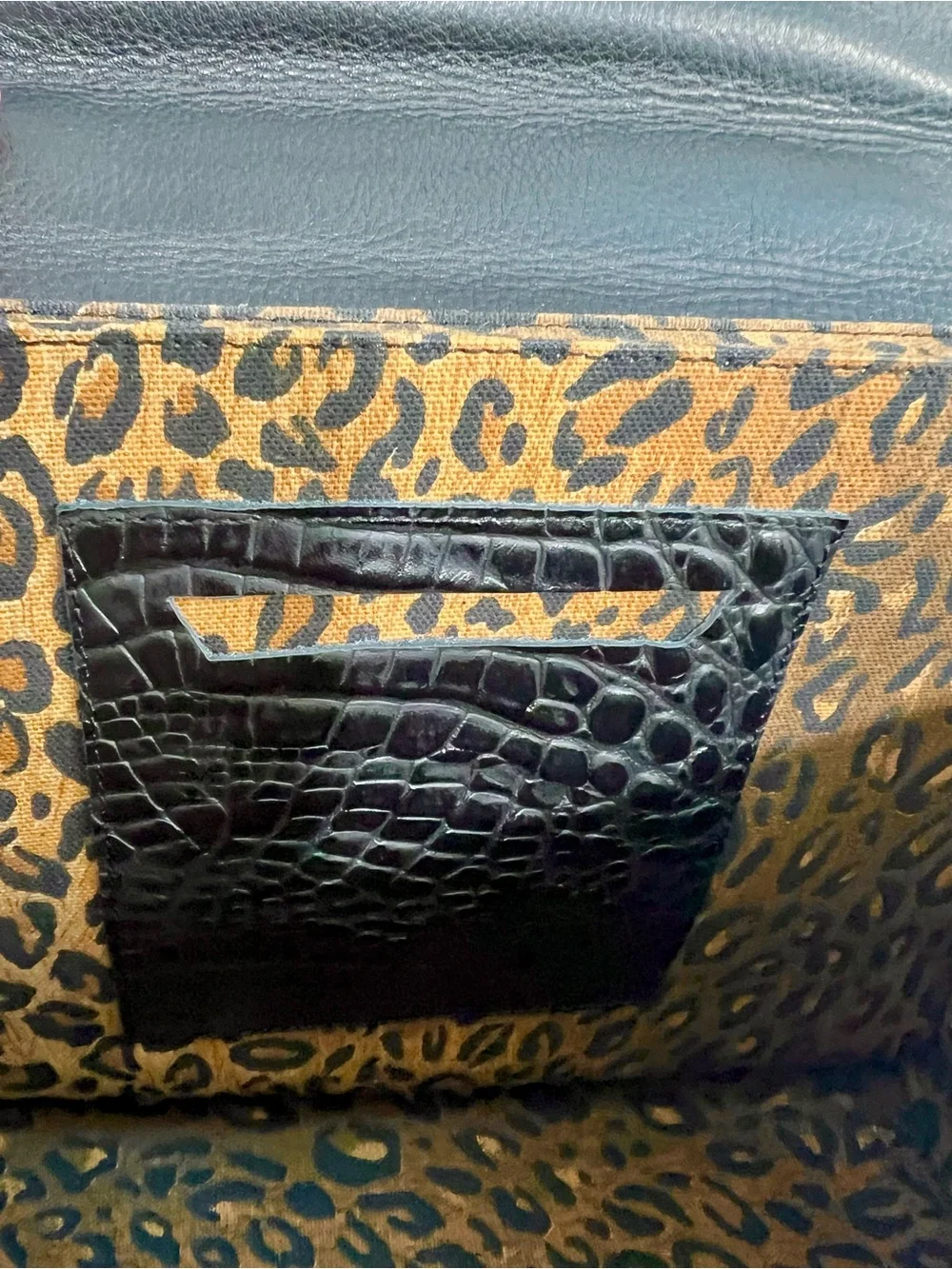 Due Fratelli Genuine Leather Kelly Style Satchel Crossbody Black Made in Canada